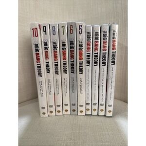 Big Bang Theory Complete Series Seasons 1-10 6 New, 4 Opened COMPLETE